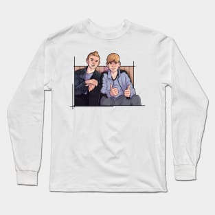 Marcus and Martinus drawing Long Sleeve T-Shirt